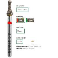 ACURATA Aerat�r i�in K�rm�z� Ku�akl� Elmas �zel Formlu Frez 369-514-023