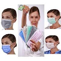 DENTAC T-Mask Ye�il CLA FDA Onayl� Meltblown Filtreli 3 Katl� Maske ( %98 Filtrasyon )