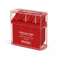HAFTANIN �R�N� !!! DENTAC Artik�lasyon Ka��d� K�rm�z� 200 Mikron 300 Adet