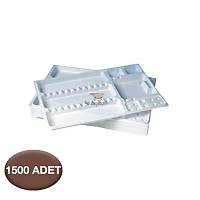 Dental Plastik Tepsi Beyaz Renk - El Aletlerini Koymak in - 1500 Adet - Tek Kullanmlk
