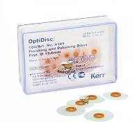 KERR OptiDisc Bitirme ve Parlatma Diski in Yedek Paket / 12,6 mm Fine - Kavunii erit - 4185