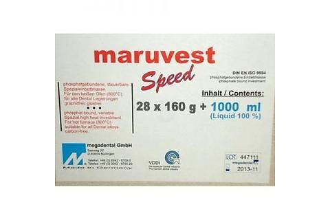 Mega Dental Maruvest Speed Kron Kopru Revetmani 28x160 Gr 1 Lt Likit Dentalsepet Com