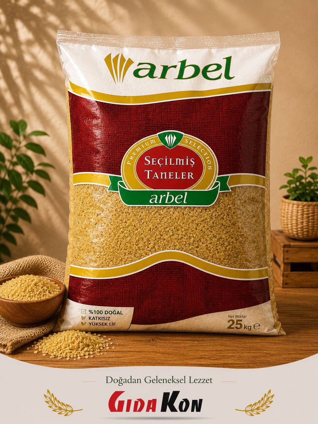 Arbel Bulgur 25 Kg