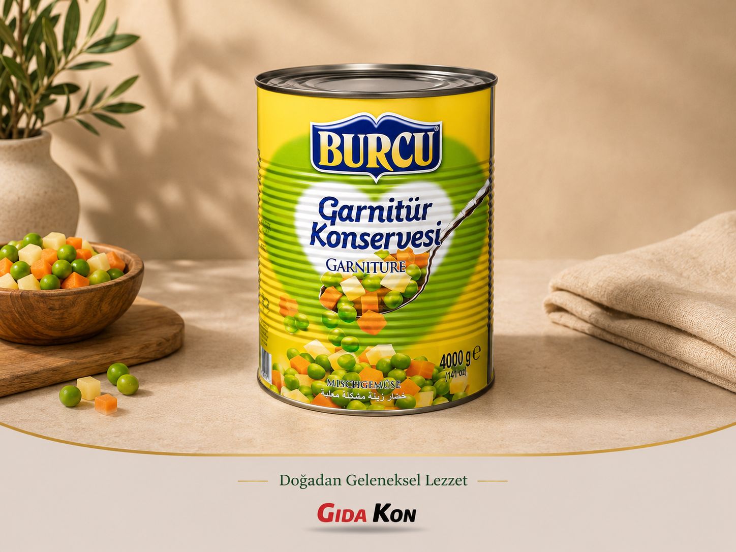 Burcu Garnitür 4000 Gr (Süzme 2400 Gr)