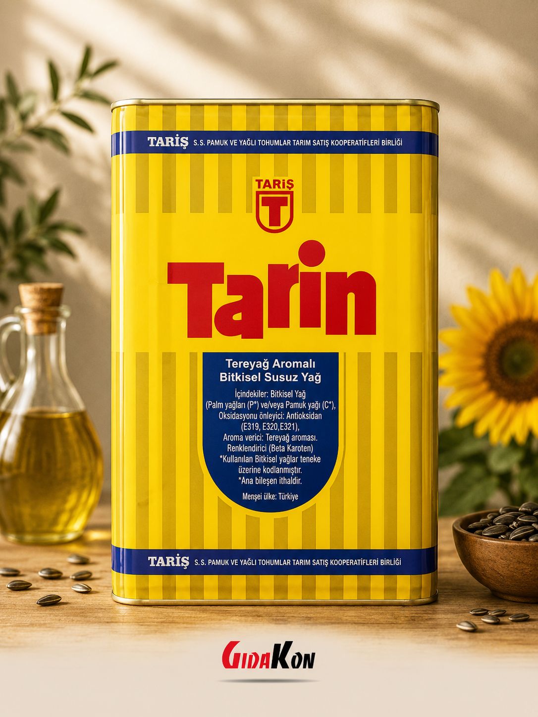 Tarin Yağ 18 Lt