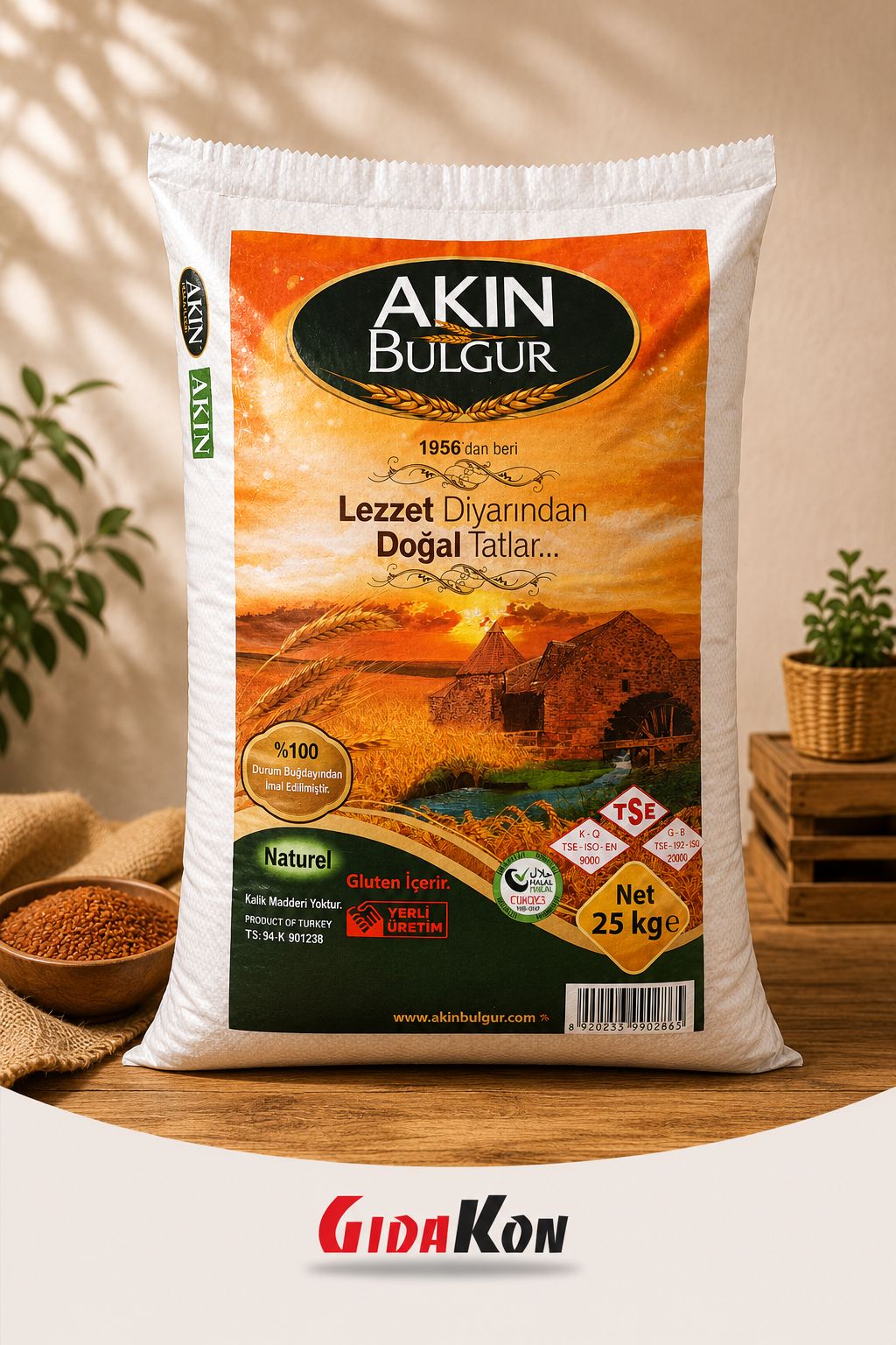 Akın Esmer ÇiğKöftelik Bulgur Dökme Kg