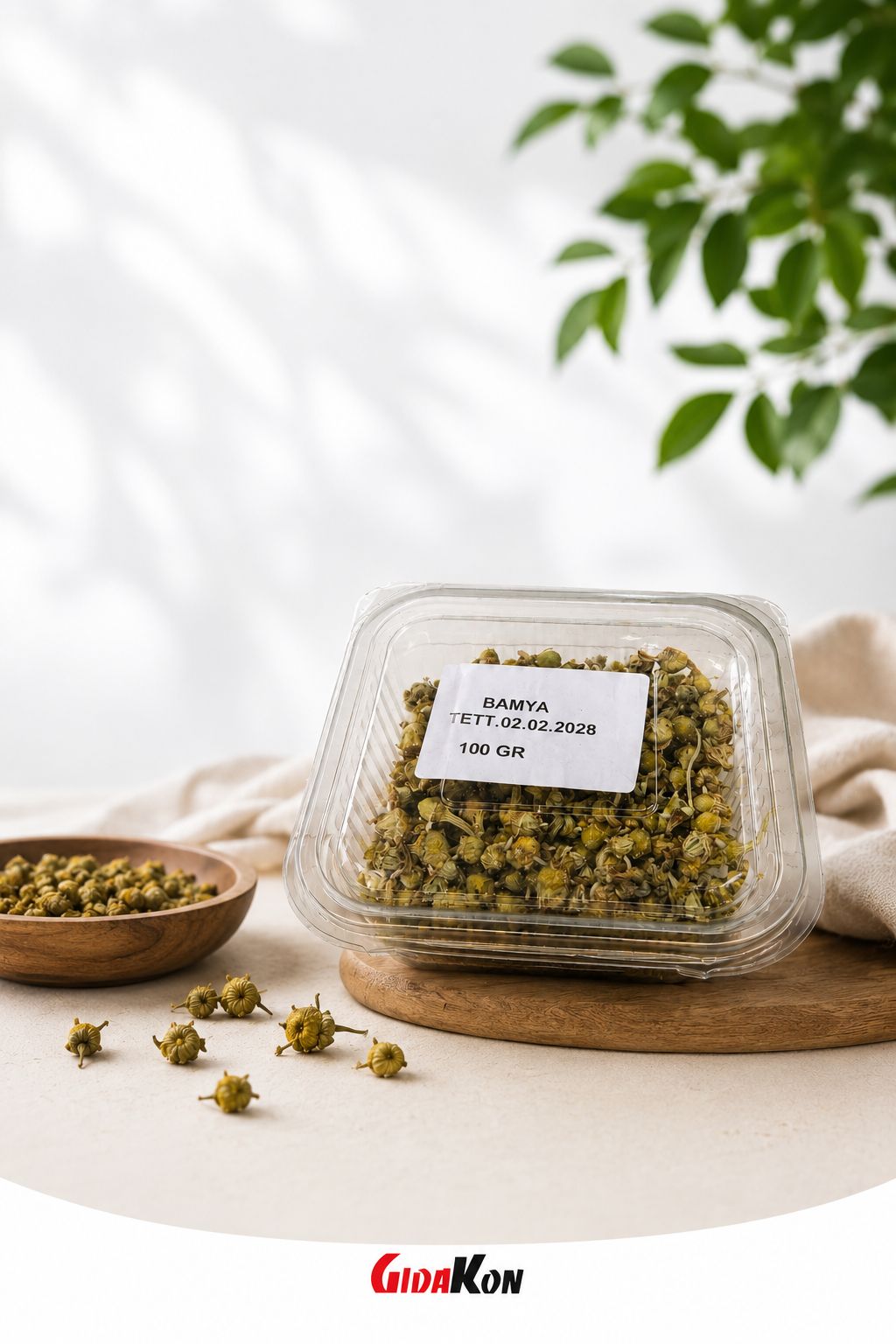 Çiçek Bamya Paket *100 Gr