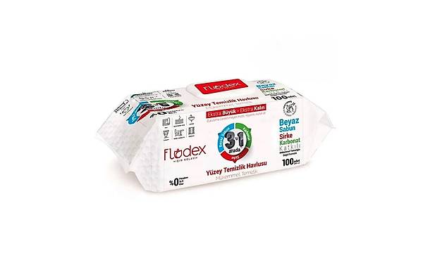 Flodex Yzey Temizleme Havlusu 3 n 1