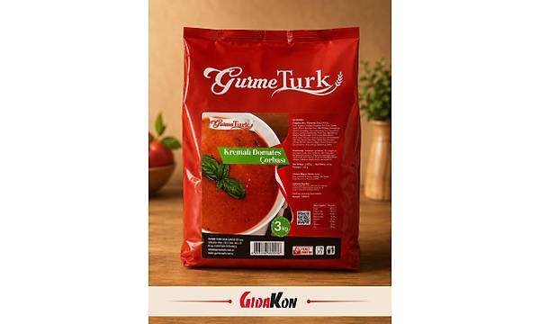 GurmeT�rk Kremal� Domates �orbas� 3 Kg X4 Ad