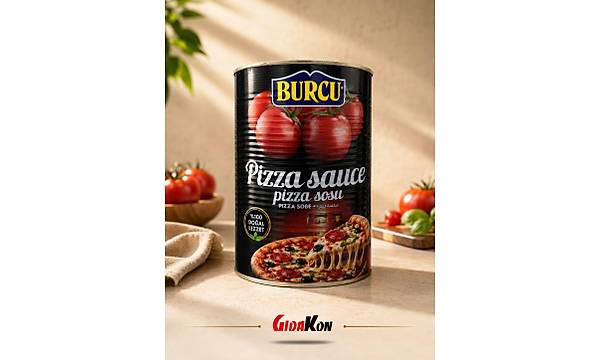 Burcu Pizza Sosu 4200 GR (14/16 Brix)