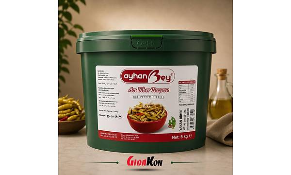AyhanBey Yakan Biber Tur�usu S�zme 5 Kg