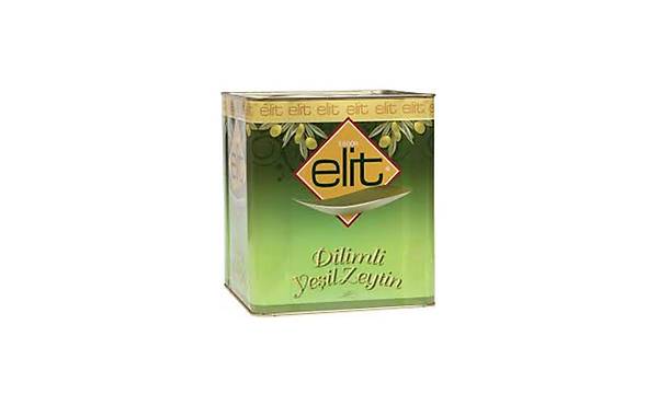 Elit Dilimli Yeil Zeytin 8 Kg