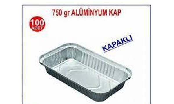 ALMNYUM KASE+KAPAK 750 GR 100 L