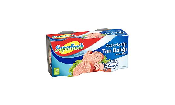 SUPER FRESH TON BALII 160 GR X 2 ADET