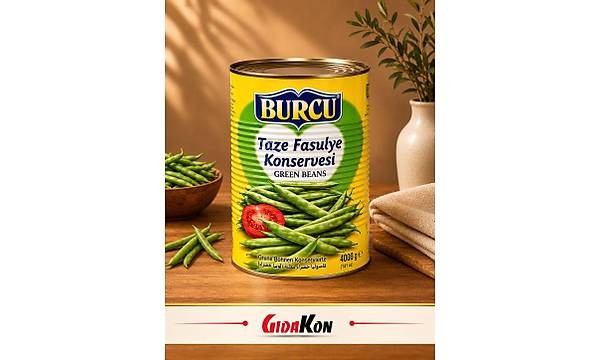 Burcu Taze Fas�lye Konservesi 4000 Gr (S�ZME 2200 Gr)