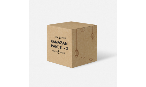 RAMAZAN PAKET (PAKET ER STEE GRE HAZIRLANIR)