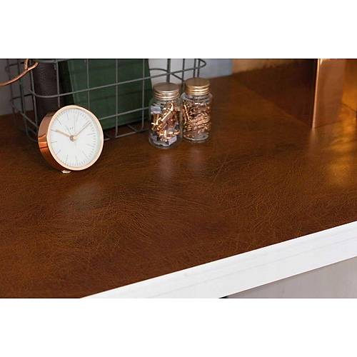 D-c-fix 446-1920 Kahverengi Deri Kendinden Yapışkanlı Folyo (45cm x 2mt)