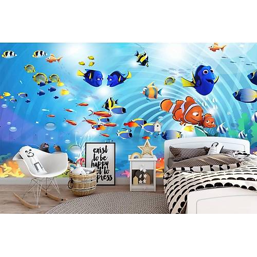 DL 7108 Kayp Balk Nemo Duvar Posteri