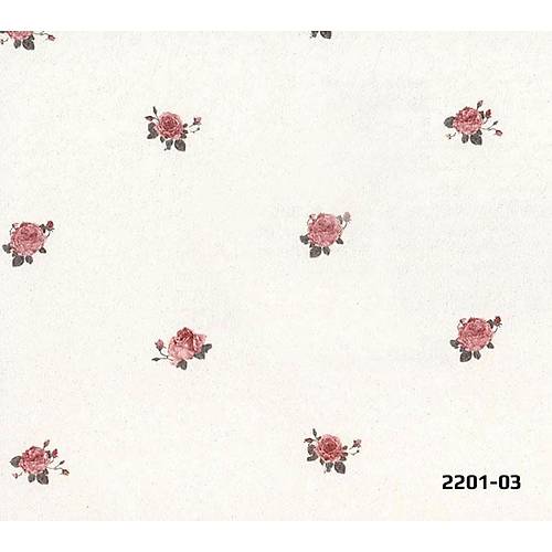 Bossini 2201-03 iek Desenli Duvar Kad