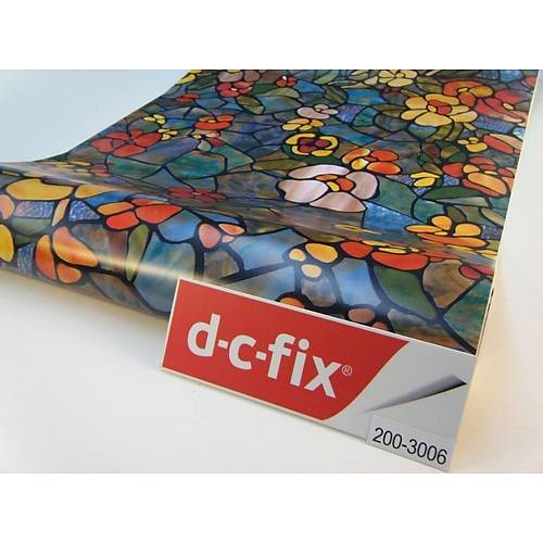 D-c-fix 200-3006 iek Desen Kendinden Yapkanl Cam Vitray Folyo
