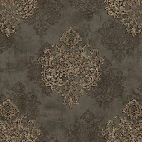 Novelty 11160-5 Damask Grnml Vinil Duvar Kad