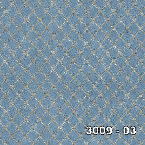 Armani 3009-03 Mavi Baklava Desen Duvar Kağıdı