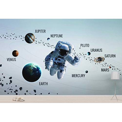 DL 7227 Astronot Grnml Duvar Posteri