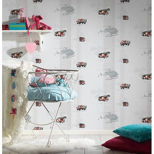 Little Stars 35813-2 Helikopter Desen ocuk Odas Duvar Kad