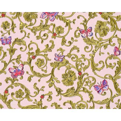 Versace 34325-4 Kelebek Grnml Duvar Kad