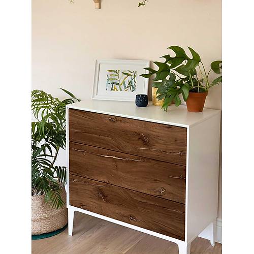 D-c-fix 349-3265 Eskitme Ahap Desen Yapkanl Folyo (45cm x 1mt)