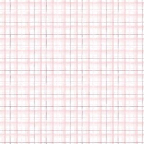 Floral Themes G23262 Pembe Ekoseli Duvar Kad