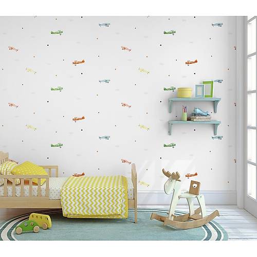 Ada Kids 8907-1 Uak Desenli Duvar Kad