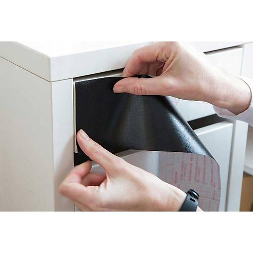 D-c-fix 349-5287 Kendinden Yapkanl Siyah Deri Desen Folyo (90cm x 1mt)