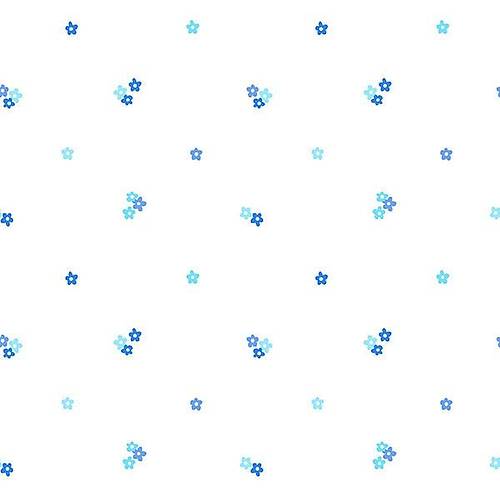 Just 4 Kids G56018 Mavi iekli ocuk Odas Duvar Kad