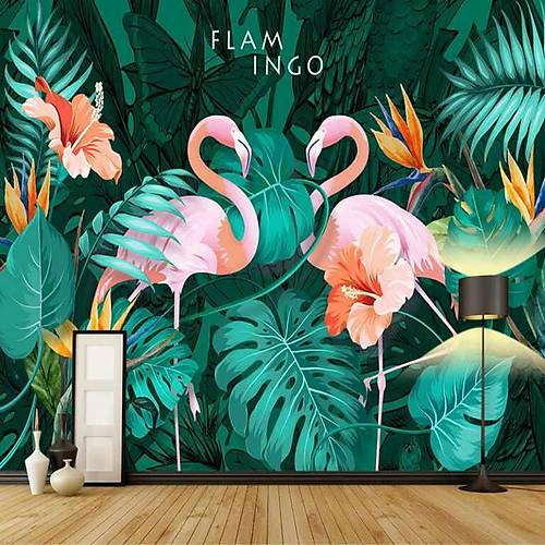 DL 7209 Flamingo Grnml Duvar Posteri