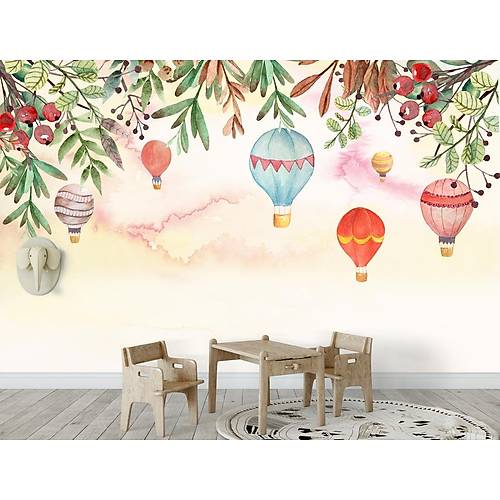 DL 7099 Uan Balon ocuk Odas Duvar Posteri