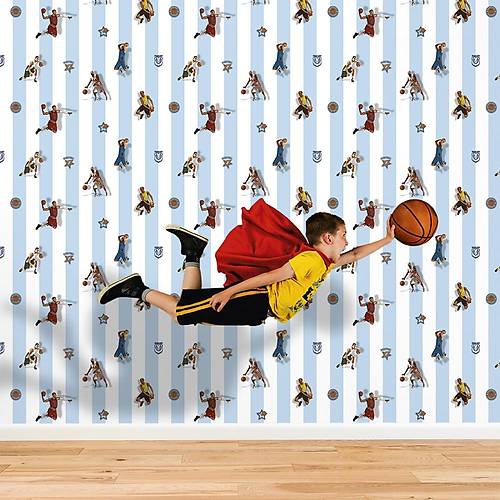 Kids Collection 15188-3 Erkek ocuk Odas Duvar Kad
