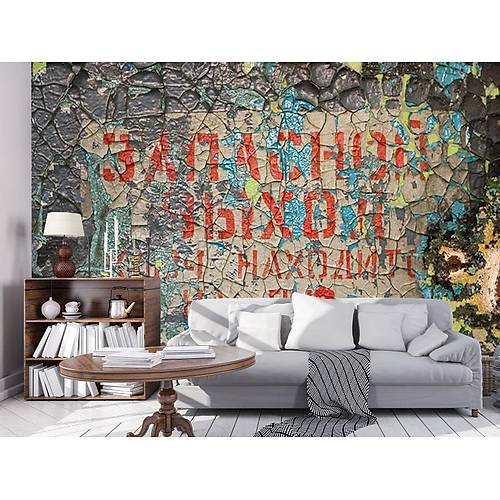 DL 7156 Duvar Yazlar Non Woven Poster
