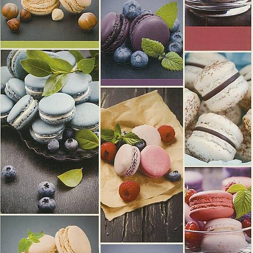 Tiles & More XIII 852806 Makaron Grnml Duvar Kad