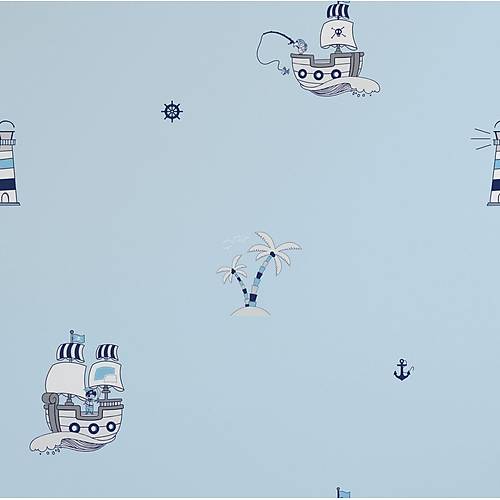 Milky Baby 422-1 Korsan Temal ocuk Odas Duvar Kad