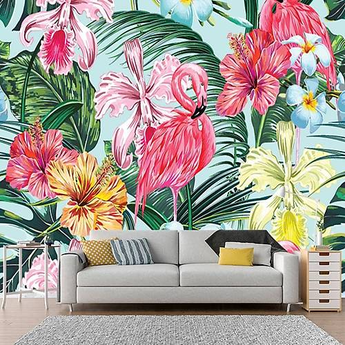 DL 7307 Flamingo Grnml Duvar Posteri