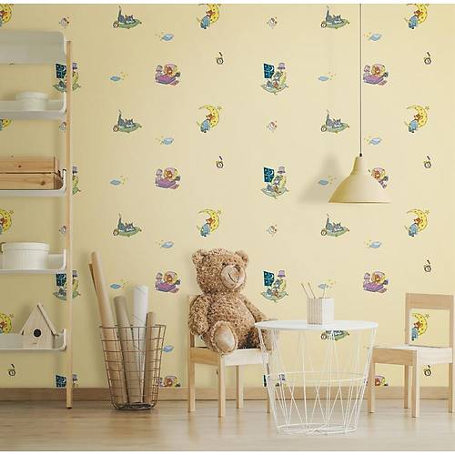 Ada Kids 8941-1 Tom ve Jerry ocuk Odas Duvar Kad
