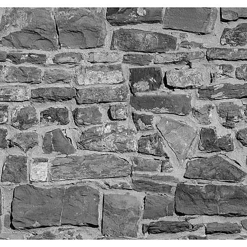 Stone And Wood 6014 Taş Desen Duvar Kağıdı
