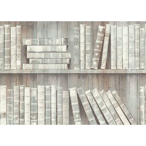 Altagamma Loft 22223 talyan Duvar Kad Kitap Desenli