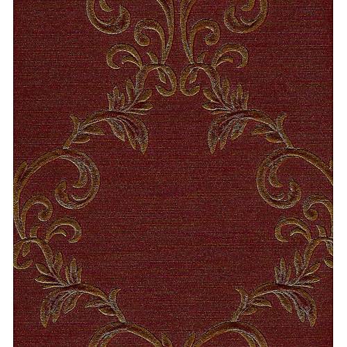 Genesis 3002-4 Bordo Damask Model Duvar Kad