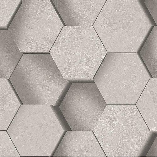 �nception 71140-1 Petek G�r�n�ml� 3D Duvar Ka��d�