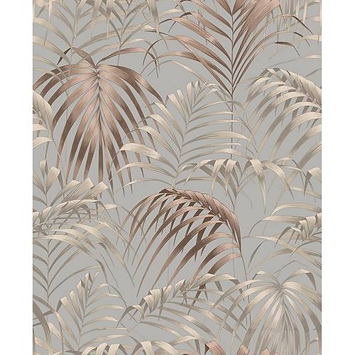 talian Secret 22862 Tropikal Yaprak Desenli Duvar Kad