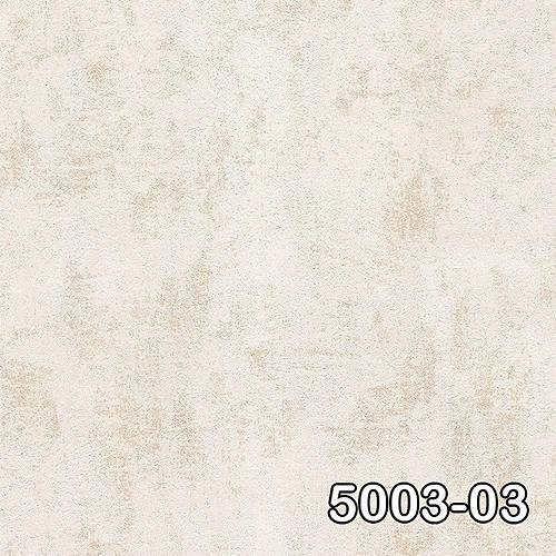 Retro 5003-03 Krem Kendinden Desenli Duvar Kad