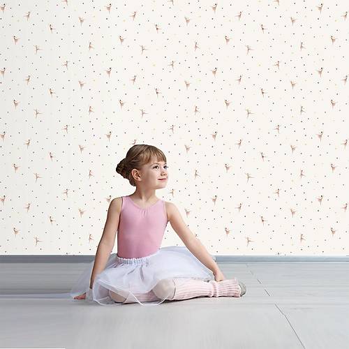 Kids Collection 15171-1 Balerin Grnml Duvar Kad
