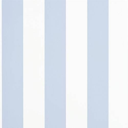 Piya More 1915 Mavi Beyaz izgili Duvar Kad